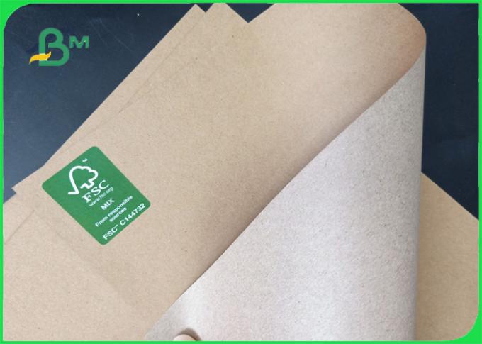 bonne largeur 70*100cm bobina de papel papier d'emballage de la traction 300gsm et de la rigidité en feuille