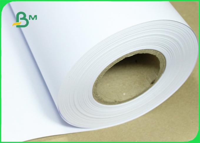 Format large 24 36 petit pain de papier à dessin de dessin de DAO de pouce 80gsm pour la salle de coupe