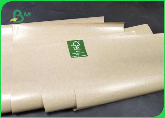 Le PE qui respecte l'environnement de papier d'emballage a enduit un côté et deux côtés FDA ont certifié