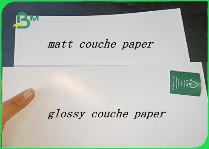 80gsm - 400gsm lissent le papier extérieur brillant et de Matt Couche pour l'impression