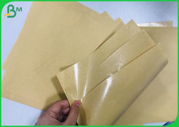 Poly brillant à simple face de papier de 40gsm 50gsm 80gsm emballage + de PE de 10gr 15gr enduit
