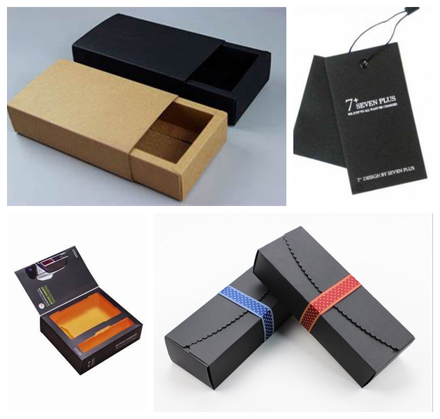 les sacs en papier noirs 1.5mm épais de carton gris de conseil de 0.4mm 1.0mm/enferme dans une boîte le matériel