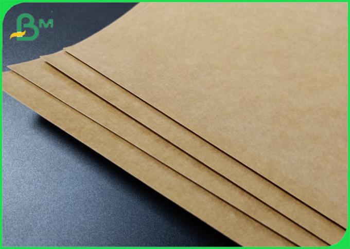 Le PE de pâte de bois de Vrigin a enduit le papier de Brown emballage pour la boîte à pommes frites