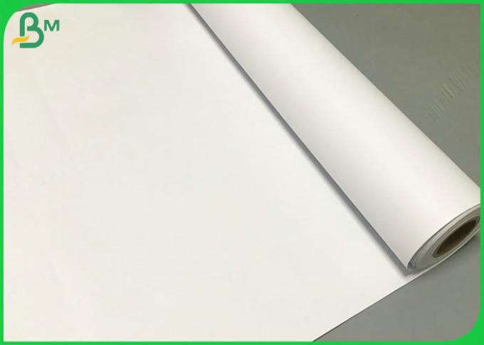 Papier de traçage de vêtement Rolls 50GSM au papier d'imprimerie blanc de jet d'encre de la couleur 120GSM