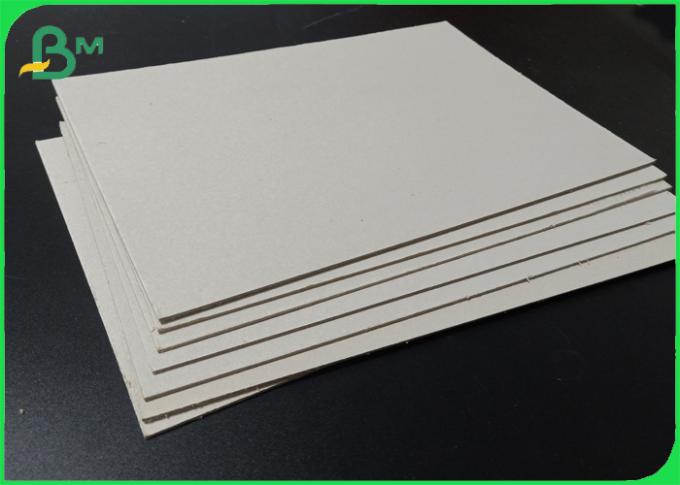Bonne rigidité 1mm 2mm Grey Cardboard Paper Sheets réutilisé par épaisseur