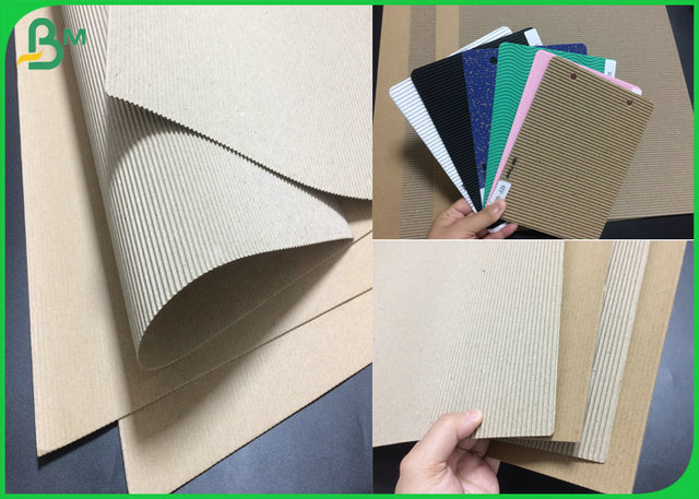 Cannelure 100gsm en carton ondulé 120gsm Make Anti-échauder la douille de tasse de papier