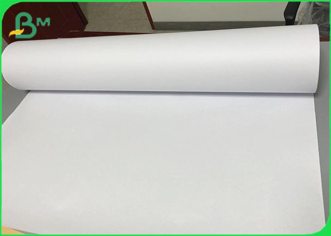 La taille a adapté le petit pain aux besoins du client blanc de papier à dessin de DAO du vêtement 80gsm pour des concepteurs