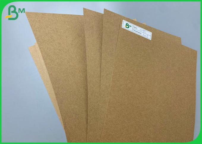 Bon papier moyen de revêtement de la rigidité 125gsm 150gsm Brown Papier d'emballage pour la boîte ondulée