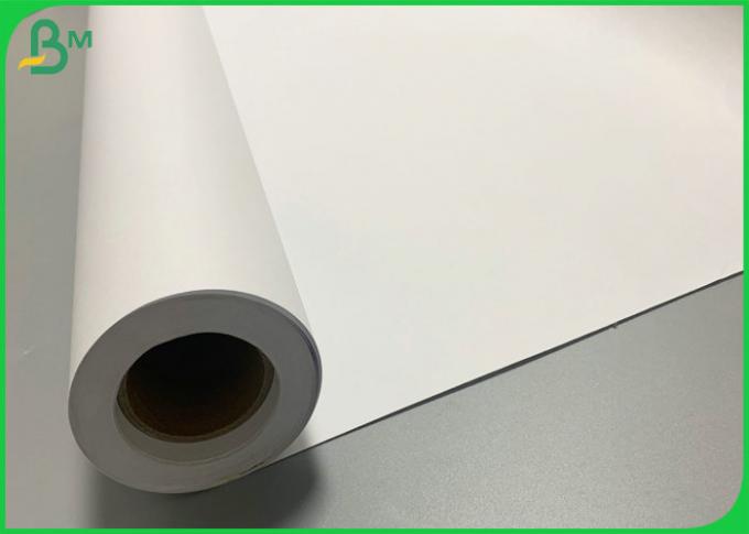 Format large noyau du petit pain 20lb 5.08cm de papier à dessin de DAO de 24in x de 150ft