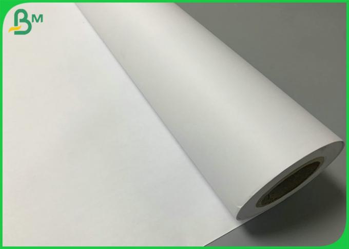 Format large noyau du petit pain 20lb 5.08cm de papier à dessin de DAO de 24in x de 150ft