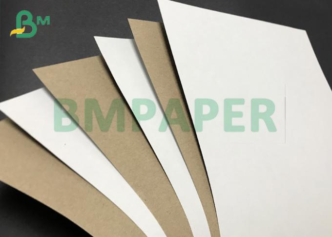 Panneau enduit blanc réutilisé de dos de 170gsm 200gsm CCKB Papier d'emballage pour la boîte de empaquetage