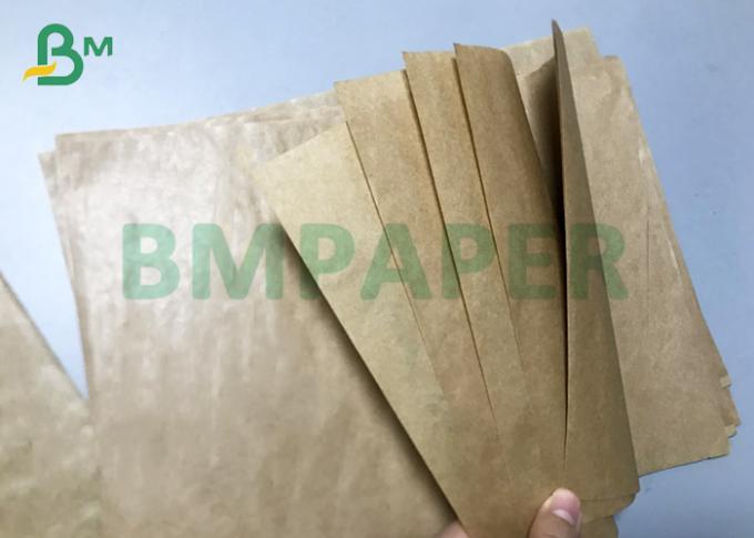 Papier simple Rolls de magnésium Brown emballage du côté 35gsm 40gsm de lustre pour l'emballage de pain