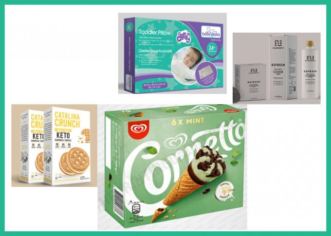 conseil de l'emballage alimentaire 350g pour la boîte à biscuit écologique et recyclable