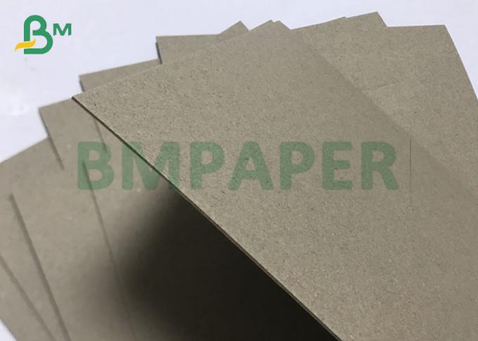 1mm fort Grey Cardboard Sheets foncé non-enduit 1.5mm épais 93 * 130cm
