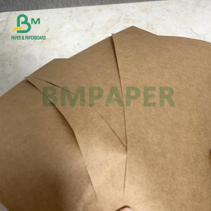 le papier de revêtement de 80gsm Brown foncé Papier d'emballage pour le riz met en sac de haute résistance