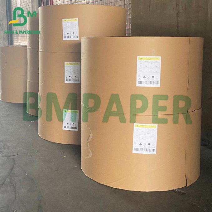 100% 160gsm recyclable Brown naturel Papier d'emballage Linerboard pour l'insertion ondulée