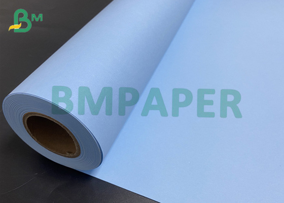 papier-copie bleu d'ingénierie de double côté de papier à dessin 80g 620mm de X longueur 50 150m
