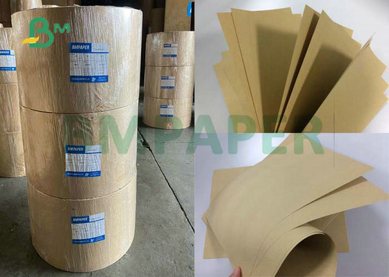 papier d'emballage naturel flexible de largeur de 70gsm 80gsm 113cm Rolls pour la nourriture de paquet