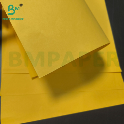 70g 80g Enveloppe en or en papier kraft jaune
