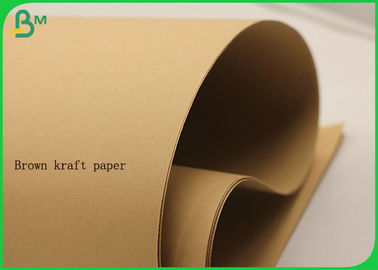 Petit pain fait sur commande 400GSM de papier de Brown emballage de taille pour faire le papier d'emballage de cadeau