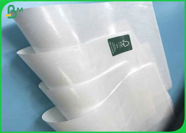 Papier enduit de 30gsm 40gsm 50gsm+10-15g de PE imperméable de catégorie comestible pour Sugar Packages