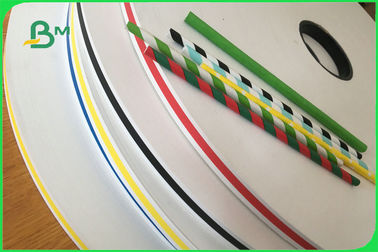 Widely Used High Quality Colorful Straw Paper with PatternedFor Straw Sucker