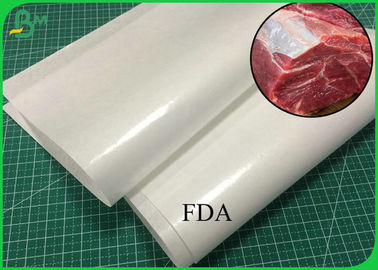 petit pain blanc enduit par PE de papier de 40GSM emballage à envelopper la viande ou l'écrou
