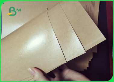 Aliments de préparation rapide enveloppant le papier de Brown enduit de PE de papier de 270 GSM emballage Rolls