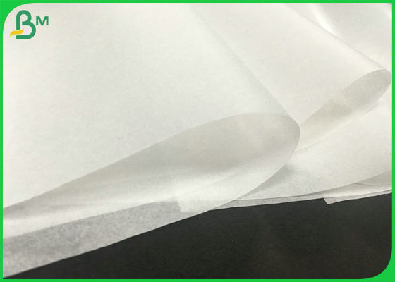Papier kraft blanc de 35 grammes avec revêtement en PE de qualité alimentaire, résistant à l'huile de 1200 mm