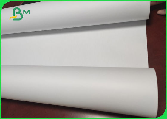 le papier à dessin du DAO 75gsm 150m roulent le noyau de papier de 3 pouces de dessin industriel