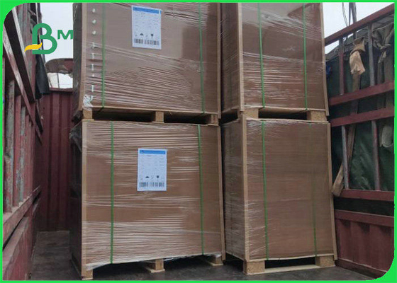 250gsm + 12g PE Brown Kraft Paper For Fruit Package Good Folding Resistance