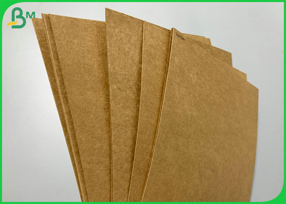 Papier d'emballage réutilisé de feuille de 60g Brown pour le sac d'emballage de casse-croûte imperméable