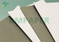 feuilles duplex arrières grises stratifiées blanches de panneau de carton épais de 0.8mm à de 3mm