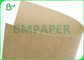 conseil non blanchi de 250gsm 300gsm Brown Papier d'emballage pour l'emballage alimentaire rapide 70cm 90cm