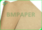 conseil non blanchi de 250gsm 300gsm Brown Papier d'emballage pour l'emballage alimentaire rapide 70cm 90cm