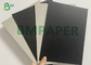 Feuille de papier dur en aggloméré 1 côté gris 1 côté noir 2 mm 2,2 mm 2,4 mm d'épaisseur