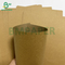 180 gm papier de revêtement de test brun imprimable en pâte recyclée