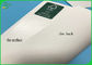 La poly pulpe blanche imperméable FDA matériel de Vierge de catégorie comestible de papier enduit a certifié
