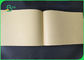 Brown non blanchi Color Bobina De Papel Papier d'emballage FSC a approuvé 100G 200G 300g
