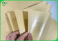 Poly brillant à simple face de papier d'emballage de couleur de 40gsm 50gsm Brown + de PE de 10gr 15gr enduit