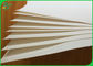 Rouleau lavable de papier de tissu de couleur blanche d'épaisseur de 0.3MM 0.55MM