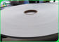 Blanc simple en vrac 24gsm 28gsm 32mm Rolls de papier d'emballage de tuyau de paille