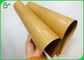 papier enduit de l'oilproof 300g de PE de catégorie alimentaire de Brown papier d'emballage pour la gamelle ou le plateau