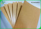 papier enduit de l'oilproof 300g de PE de catégorie alimentaire de Brown papier d'emballage pour la gamelle ou le plateau