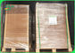Pâte de bois non blanchie de Vierge de carton de 250GSM 300GSM Papier d'emballage pour l'emballage