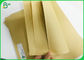 Le bambou a basé le petit pain enorme de papier non blanchi de métier du papier 60g 100g d'Eco de fibre