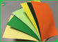 Fabrication jaune verte rouge extérieure sans heurt de 180g 220g Bristol Card For Greeting Card