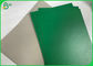 1.5mm durable 1.8mm a réutilisé Grey Paper Cardboard Sheets monté vert 70 * 100cm