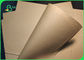 Papier non-toxique de la catégorie comestible 80gsm Brown emballage pour emballer la rigidité