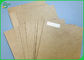 Food Grade 60gsm 120gsm Unbleached brown Papel Kraft Roll For Paper Bolsas